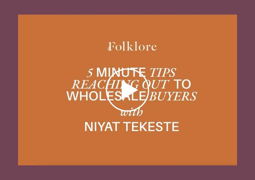 5 in 5: Steps to Take Before Reaching Out to Wholesale Buyers by Niyat Tikeste